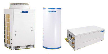 Inverter Vrf Air Conditioning Systems With Hot Water Generator