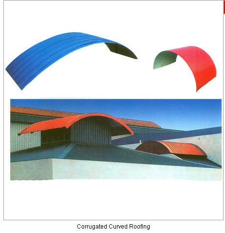 Corrugated Curved Roofing