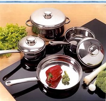 Cookware Set With Ss Knob And Handle