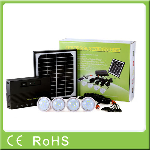 4 Bulbs Solar Lighting System (Home And Farm Use)