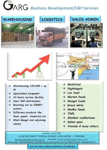 Carrying And Forwarding / Logistics /Warehousing Services By Garg Exports Private Limited
