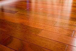 Laminated Wooden Flooring - High Impact Resistance | Long Life, Sturdy Design, Impeccable Finish