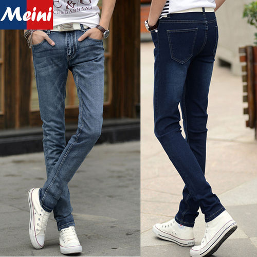 dark blue jeans men's style