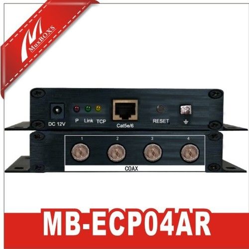 MB-ECP04AR 4-CH POE Switch Over Coax