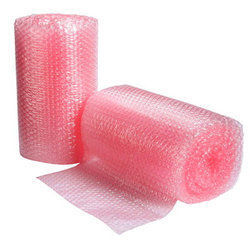 Pink Antistatic Bubble Wrap