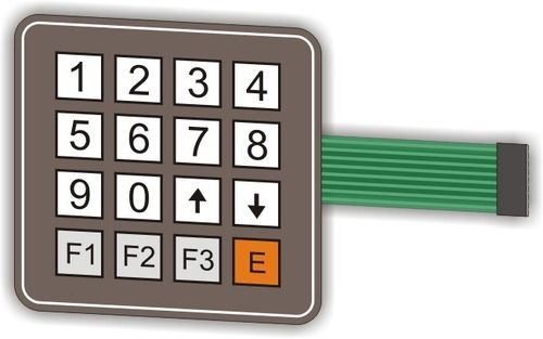 Crack Resistance Matrix Membrane Keypad