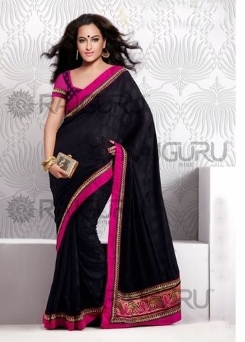 Pure Crepe Printed Sarees