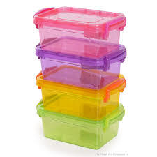 Colored Plastic Boxes