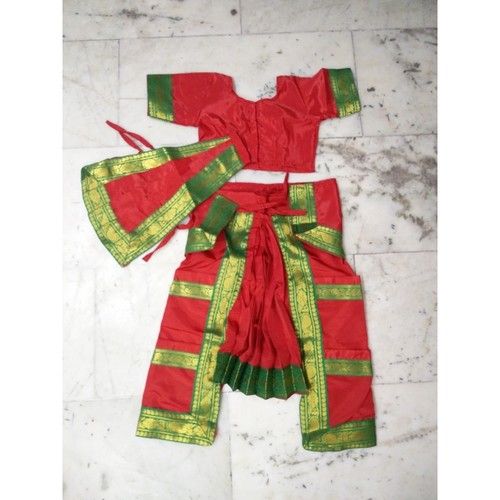 Cotton Bharatnatyam Dance Fancy Dress