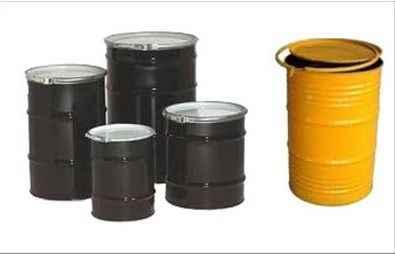 Storage Barrels - Open Top Design, Perfect Cuffed Edge for 100% Emptying