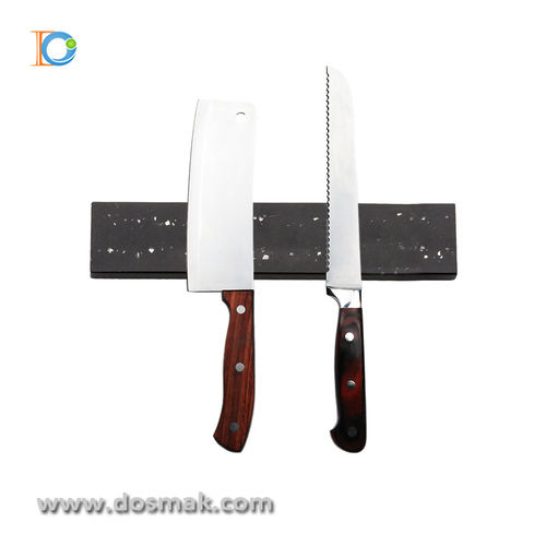 Quartz Stone Knife Holder Kitchen Magnetic Strip