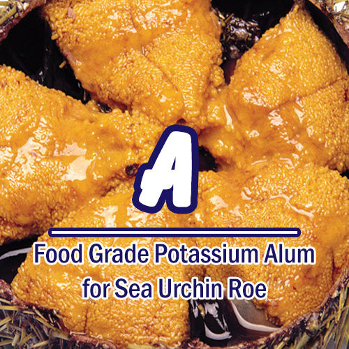 Food Grade Potassium Alum Flavours For Sea Urchin Roe