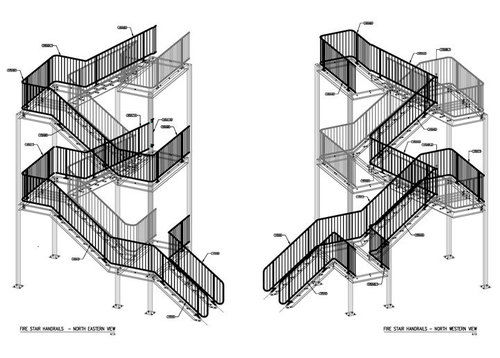 Staircase Handrail Design Service