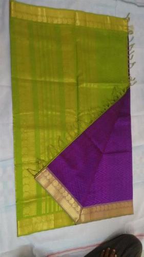 Fancy Purple Silk Saree