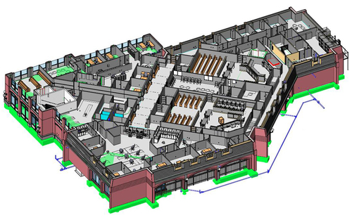 Revit Point Cloud Modeling Service By Steel Construction Detailing Private Limited