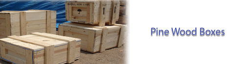 Pine Wood Boxes - High Density, Pest Free, Termite Proof, Yellowish White Color | Long Lasting Protection for Invaluable Goods