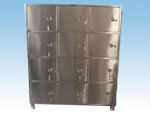 SS Fbd Bag Cabinet