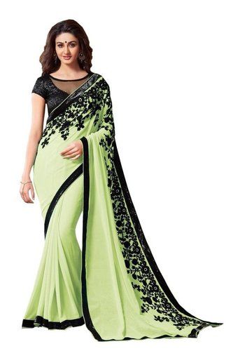 Designer Sarees (Minto Green)