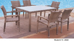 Outdoor Rattan Table