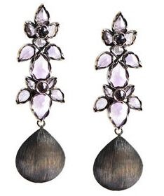 Purple Hue Earring