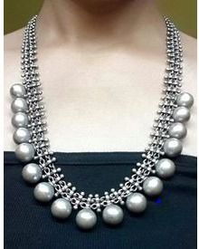 Silver Ball Neckline