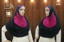 Dual Color Ladies Hijab