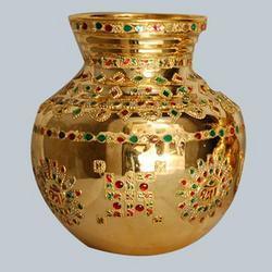 Gold Plating Mangal Kalash