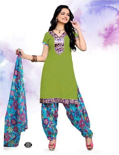 Ladies Unstitched Cotton Suits