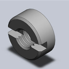 Slotted Round Nuts