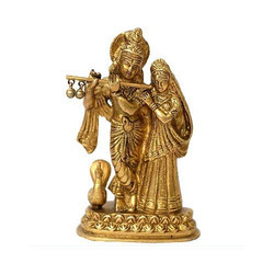 छोटी कृष्ण और राधन की मूर्तियां