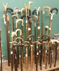 Horn Walking Stick Handles