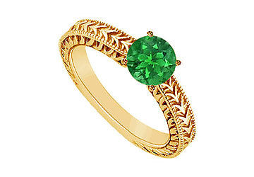 Transparent Emerald Ring