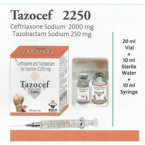 Ceftiaxone Sodium Tazobactam Sodium Injection