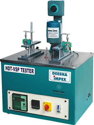 Heat Defection And Vicat Softening Temperature Tester