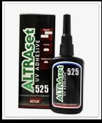 Altraset 525 - Gel Type High Viscosity UV Bonding Adhesive | Fast Cure, Solvent Free, Impact and Vibration Resistant