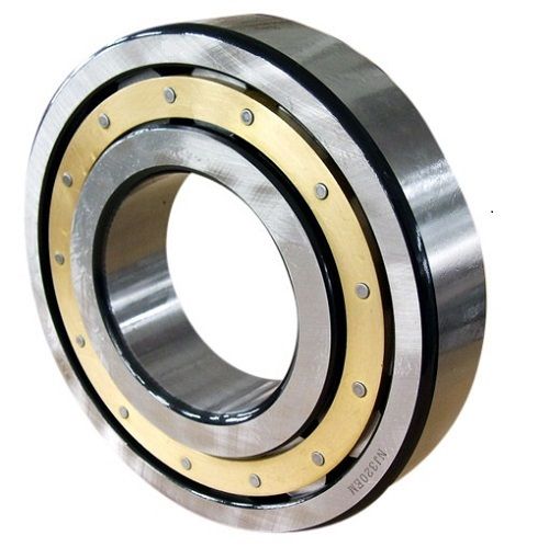 Silver And Blue Cylindrical Roller Bearings