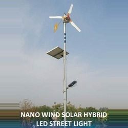 Nano Wind Solar Hybrid Led Street Light  Dimension(L*W*H): 8 X 4 X 5 Foot (Ft)