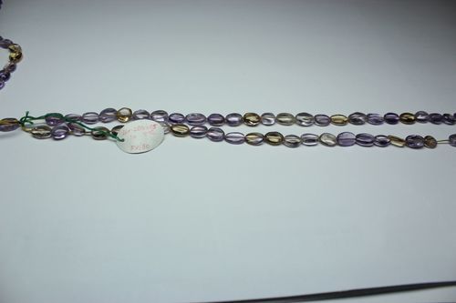 Ametrine Plain Oval Beads