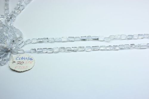 Crystal Plain Square Beads