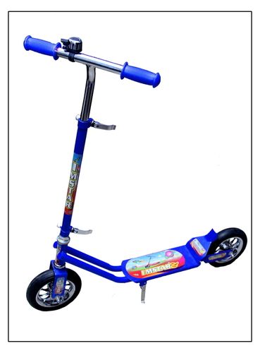 Blue Alloy Scooter