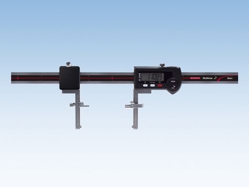 Digital Universal Calipers - Hardened Stainless Steel, Adjustable Measuring Arms with Patented Fixture for Enhanced Visibility