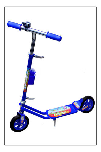 Kids Blue Plastic Scooter