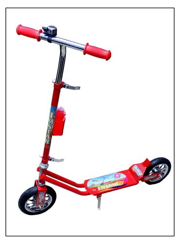 Kids Red Alloy Scooter
