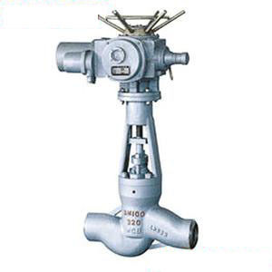 The Power Station Electric Welding Cut-Off Of Globe Valve 