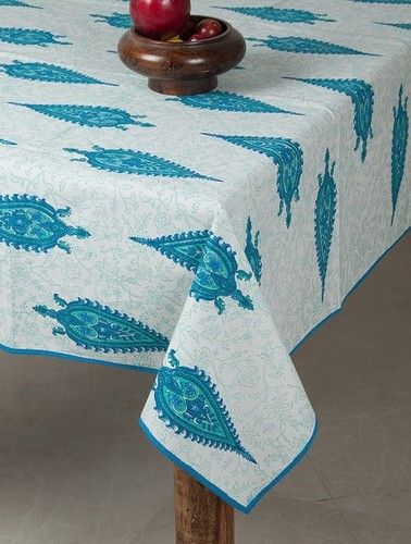 Cotton Hand Block Printed Table Cover