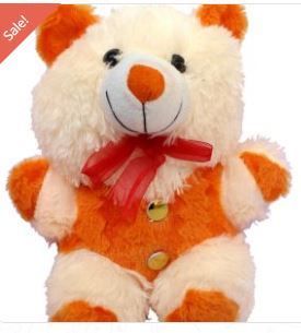 orange teddy bear