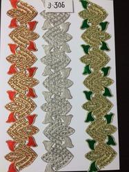 Fancy Cut Work Lace - Decorative Zari Crochet And Velvet Designs | Quality Craftsmanship Elegant Borders Versatile Usage