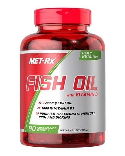 Met-Rx Fish Oil with Vitamin D
