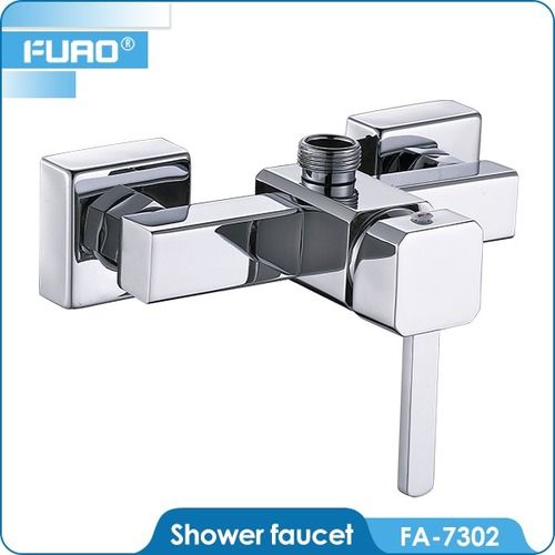 Brass chrome bath shower faucet