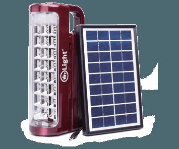 Emergency Light With Solar Panel